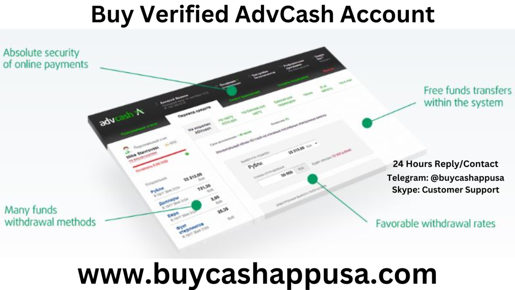 Buy Verified AdvCash Account
