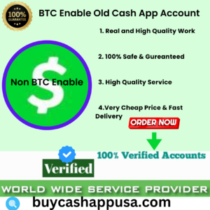 Non BTC Enable Cash App Account