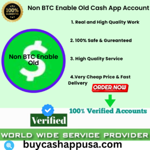 Non BTC Enable Old Cash App Account